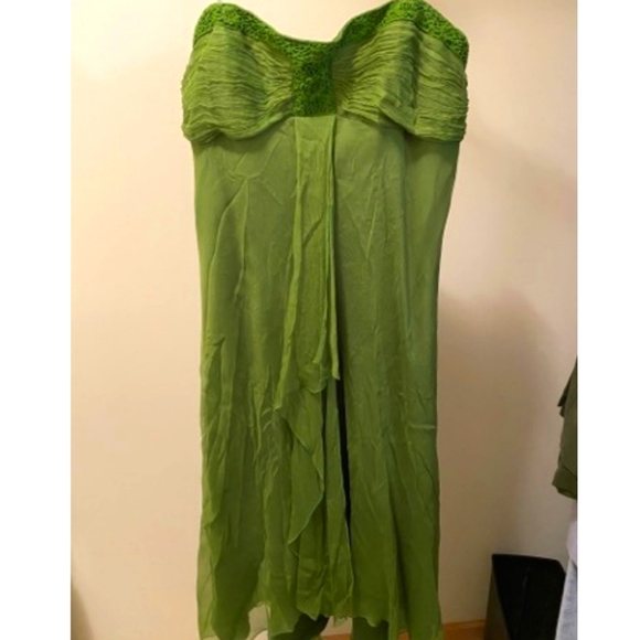 Sz 12 Strapless dress Laundry by Shelli Segal - Picture 1 of 4